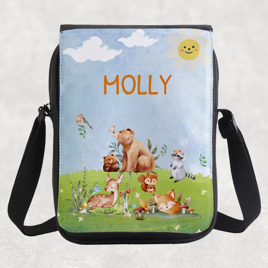 "Enjoy Sunshine Woodland" Customizable Crossbody Bag