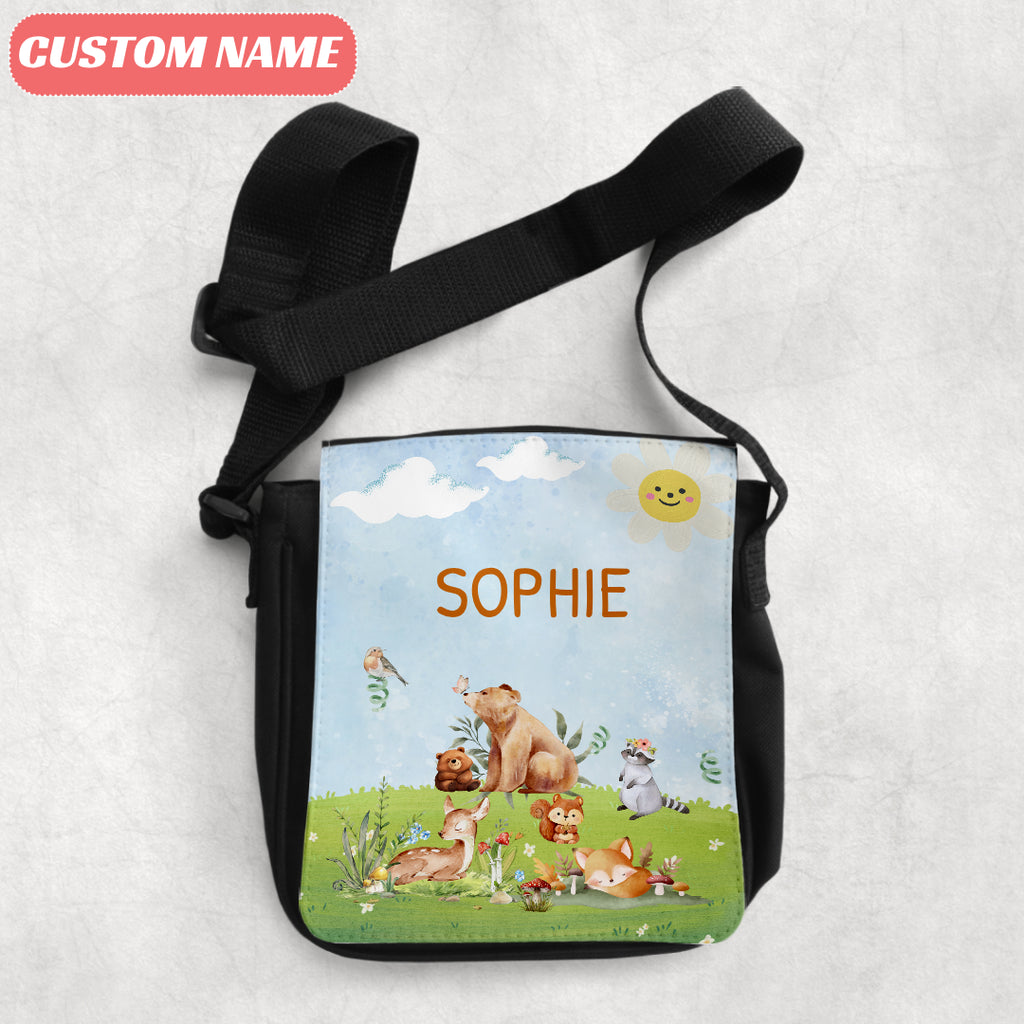 "Enjoy Sunshine Woodland" Customizable Crossbody Bag