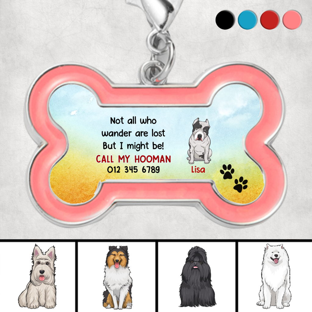 Label Realm Dog Mum Dog Dad -