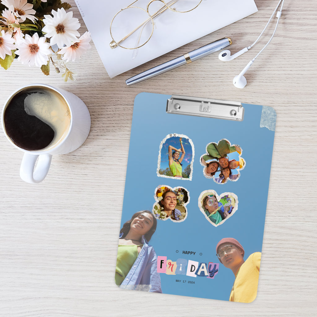 Personalized A4 Clipboard with Your Favorite Photo