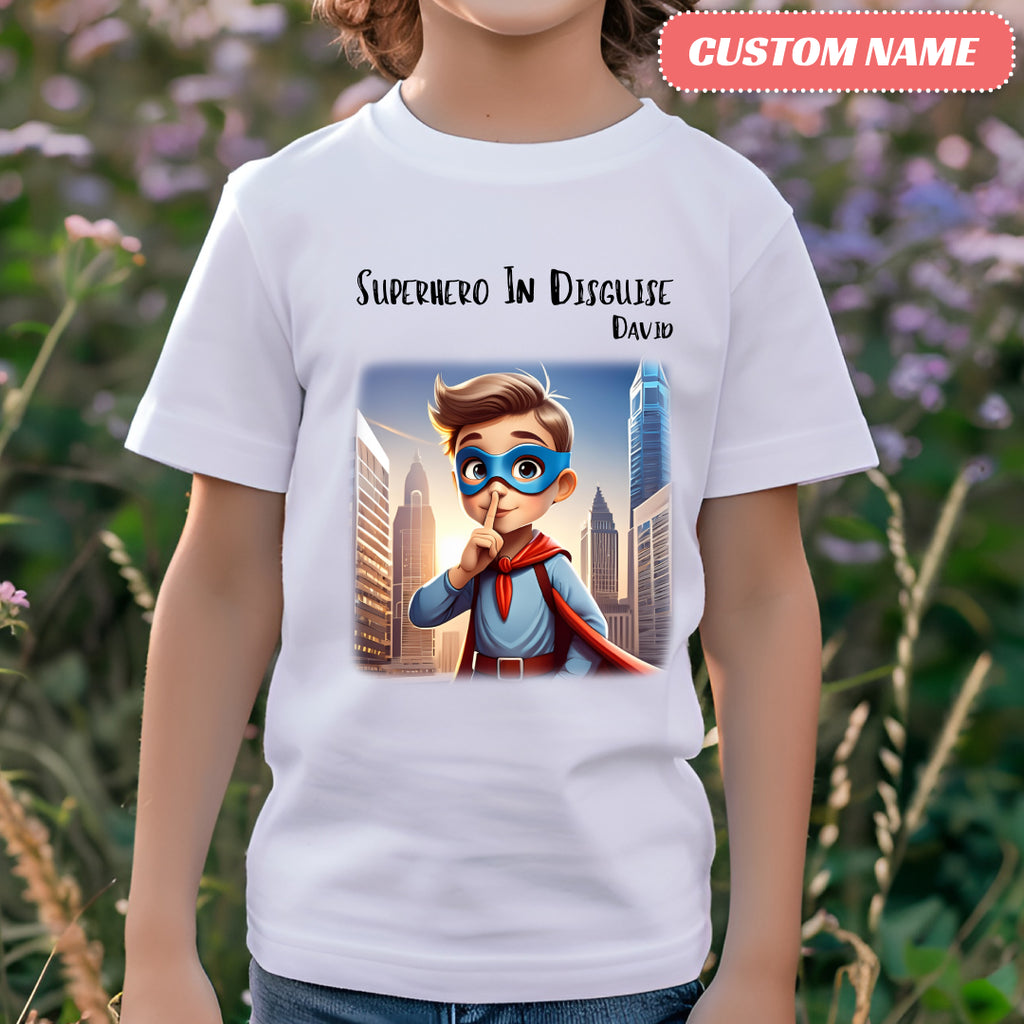 Personalized superhero outfit