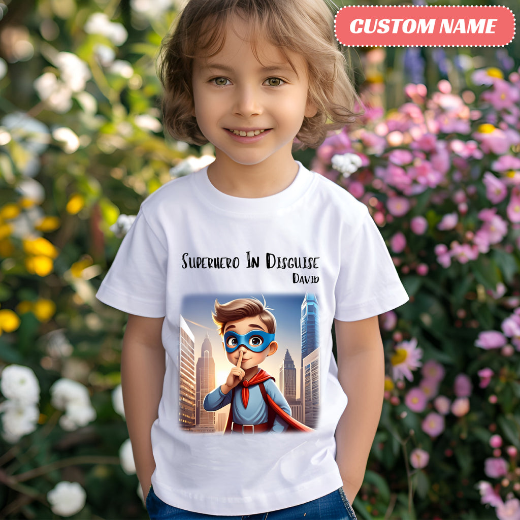 Personalized superhero outfit