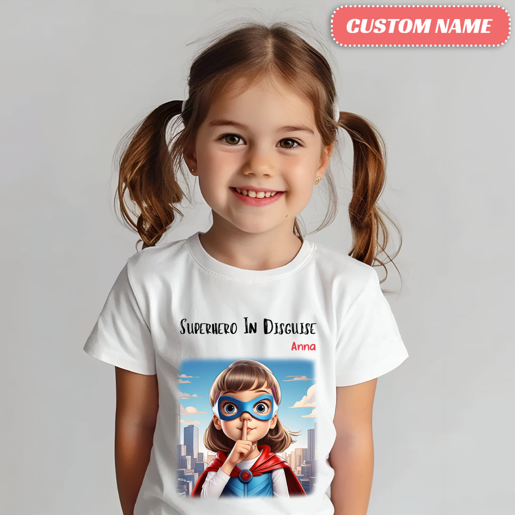 Personalized superhero outfit