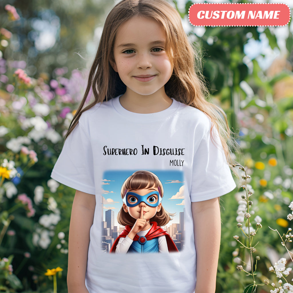 Personalized superhero outfit