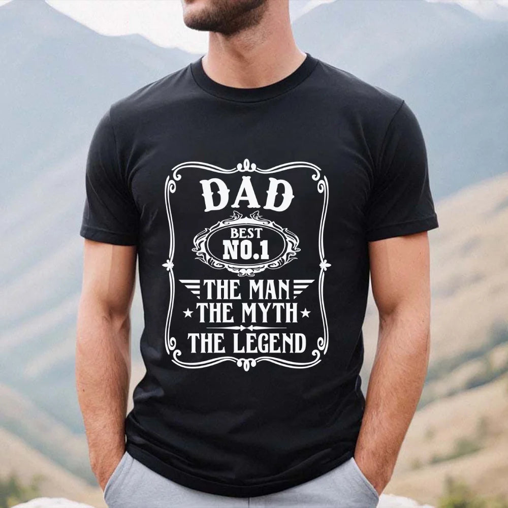 "Vintage Best Dad" Men's Shirt - Father's Day Gift Idea