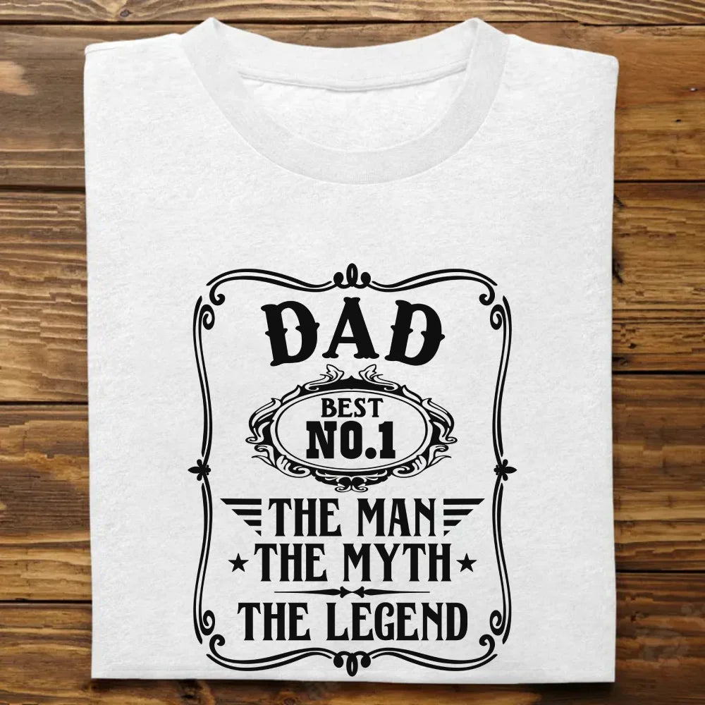 "Vintage Best Dad" Men's Shirt - Father's Day Gift Idea