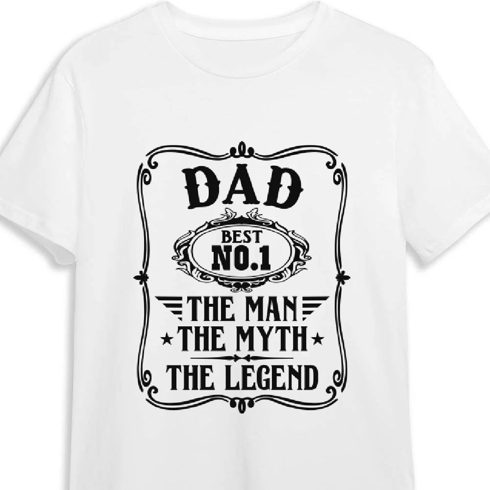 "Vintage Best Dad" Men's Shirt - Father's Day Gift Idea