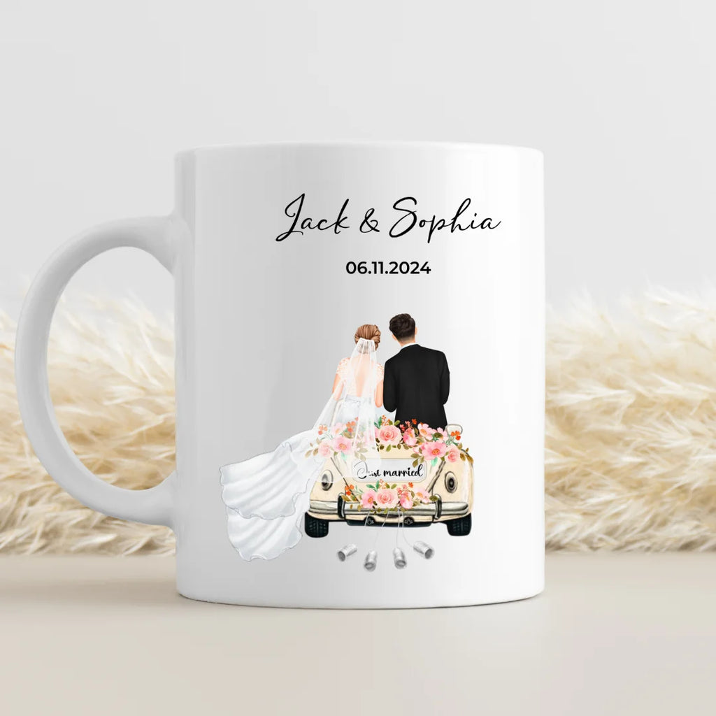 married personalised mug