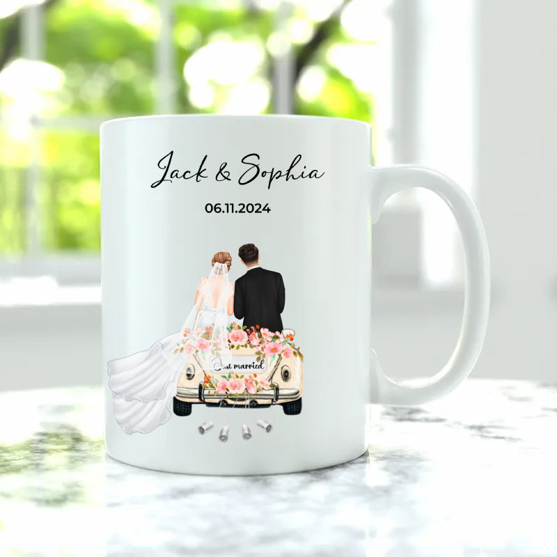 married personalised mug